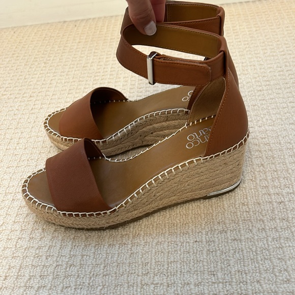 Franco Sarto -Clemens Espadrille Wedge Sandal 8.5 - Picture 4 of 11